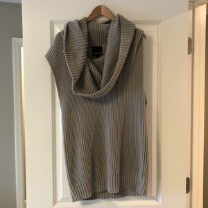 Trouve by Nordstrom Cowl Neck Sleeveless Sweater